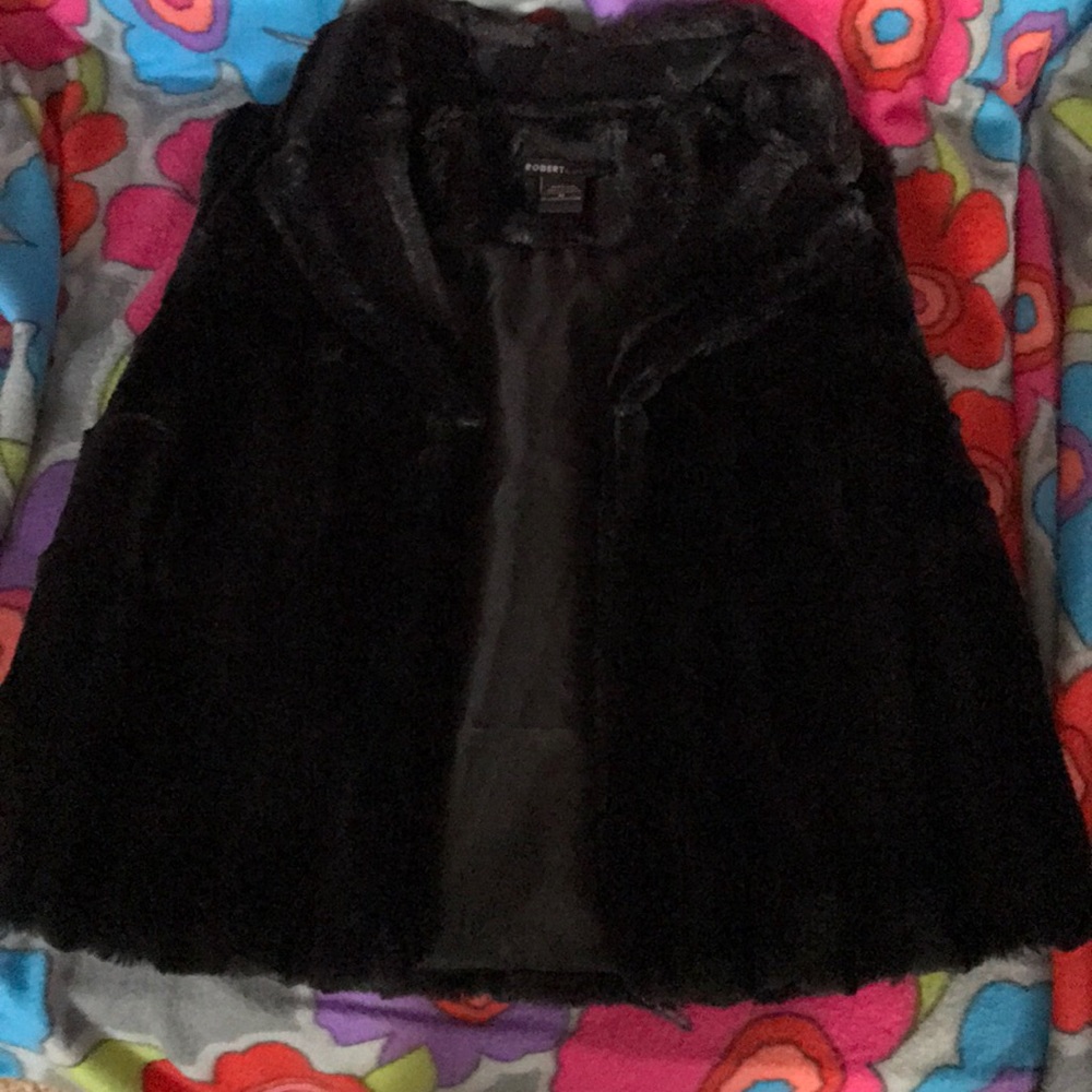 Robert Louis Faux Fur Vest.